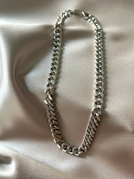 Kenzo Cuban Link Chain | Silver